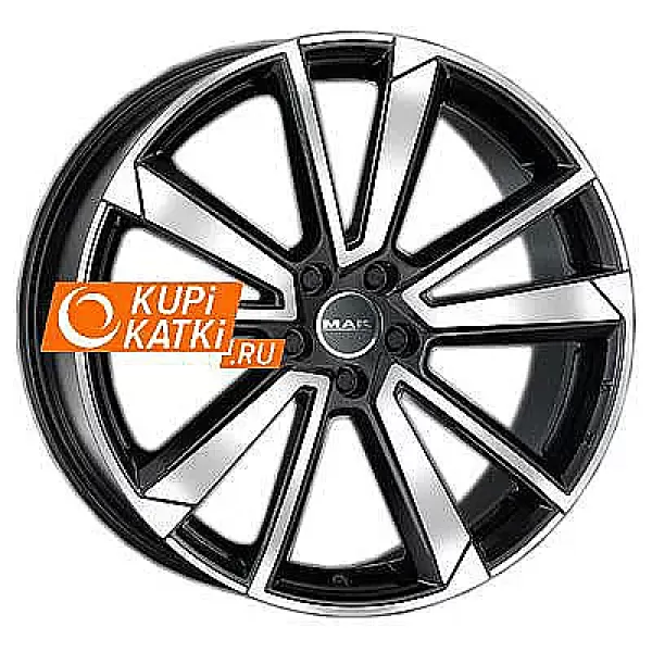 MAK Fivestar 8.5x19/5x112 D57.1 ET45 Black mirror