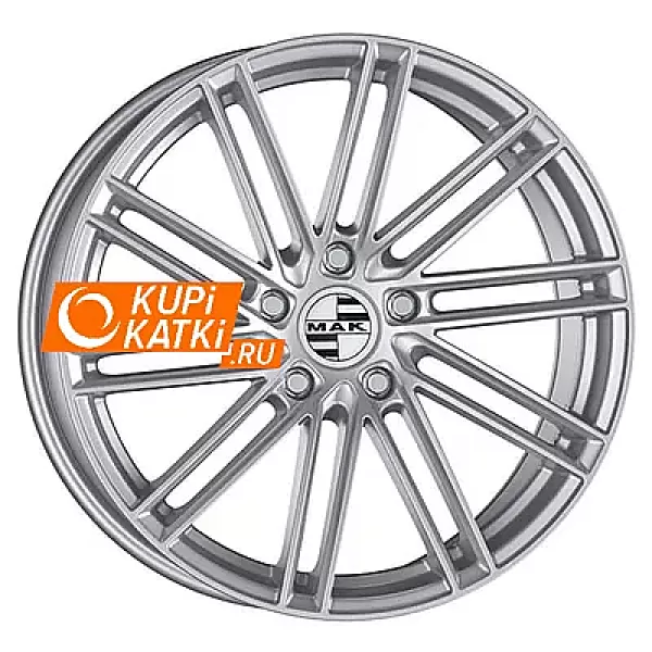 MAK Leipzig 9.5x21/5x112 D66.45 ET25 Silver