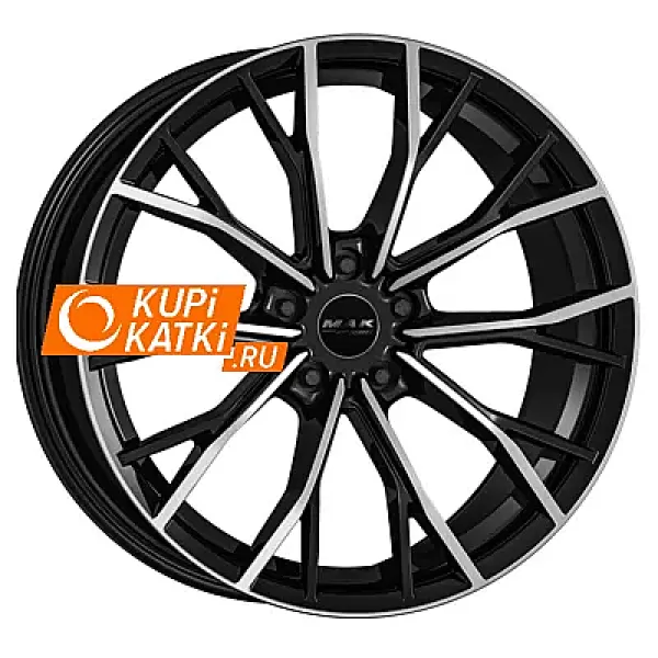 MAK Mark 8x18/5x112 D66.6 ET30 Black mirror