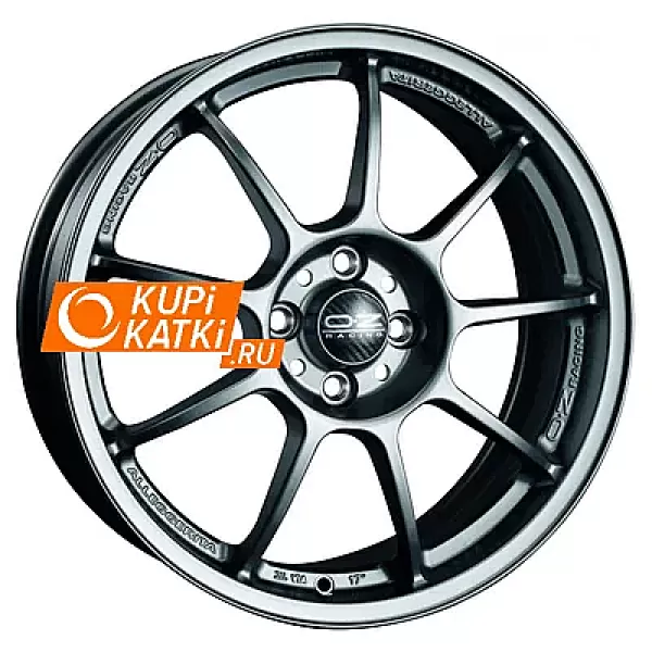 OZ Racing Alleggerita HLT 8x17/5x108 D75 ET55 Matt Graphite Silver