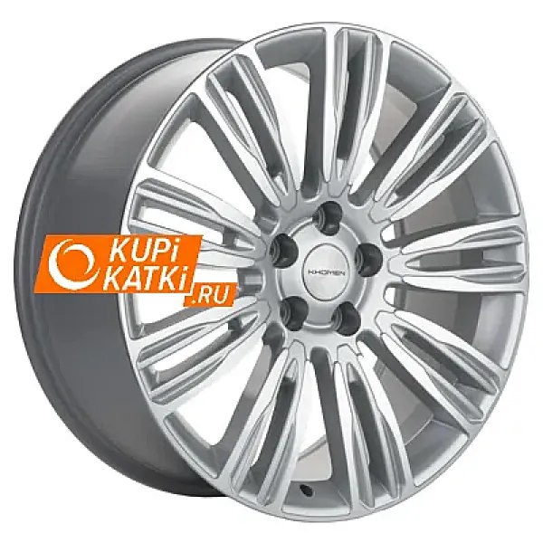 Khomen Wheels KHW2004 8.5x20/5x108 D63.4 ET45 Brilliant Silver-FP