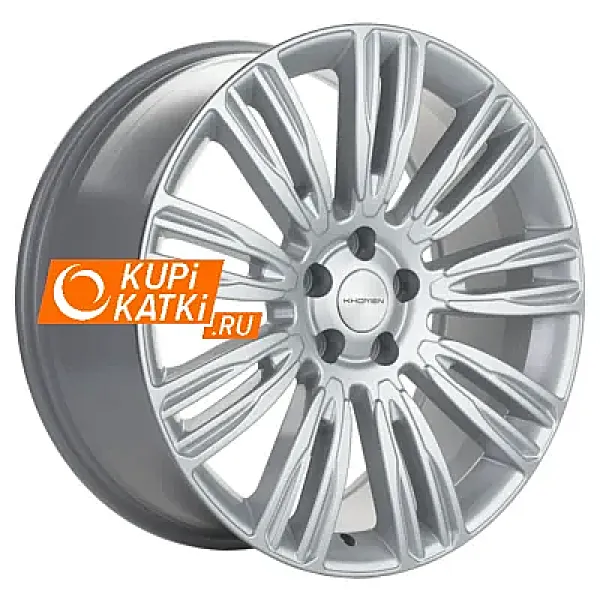 Khomen Wheels KHW2004 8.5x20/5x120 D72.6 ET45 Brilliant Silver