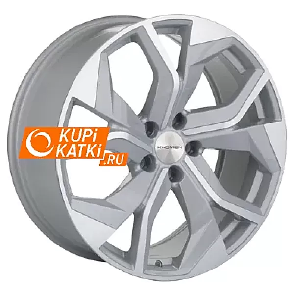 Khomen Wheels KHW2006 8.5x20/5x112 D66.6 ET33 Brilliant Silver