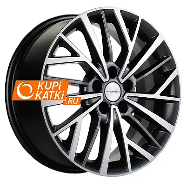 Khomen Wheels KHW1717 7x17/5x110 D67.1 ET40 Gray-FP