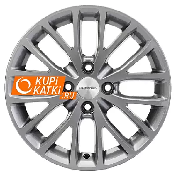 Khomen Wheels KHW1506 6x15/4x100 D54.1 ET48 Gray