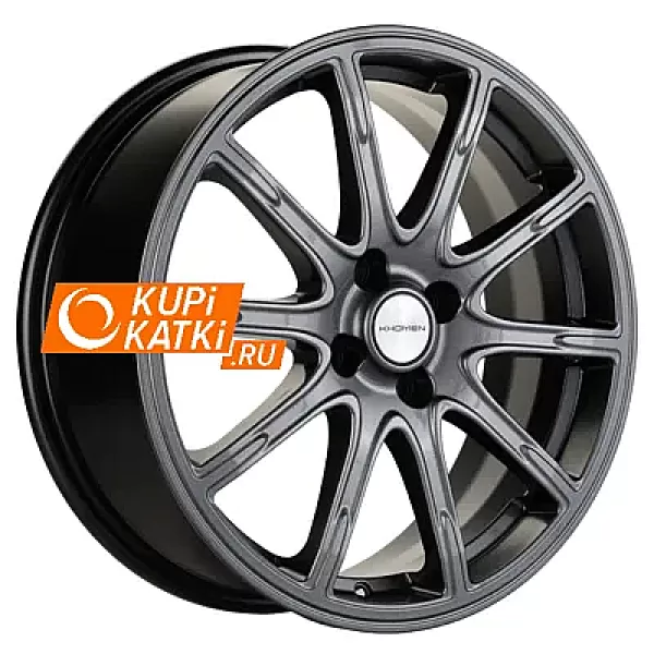 Khomen Wheels KHW1707 6.5x17/4x100 D60.1 ET43 Gray