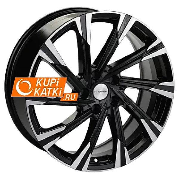Khomen Wheels KHW1901 7.5x19/5x108 D63.4 ET46 Black-FP