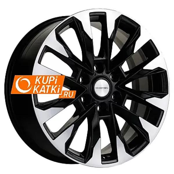 Khomen Wheels KHW2010 8x20/6x114.3 D67.1 ET40 Black-FP