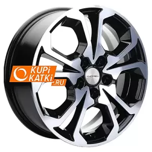 Khomen Wheels KHW1711 6.5x17/5x108 D60.1 ET33 Black-FP