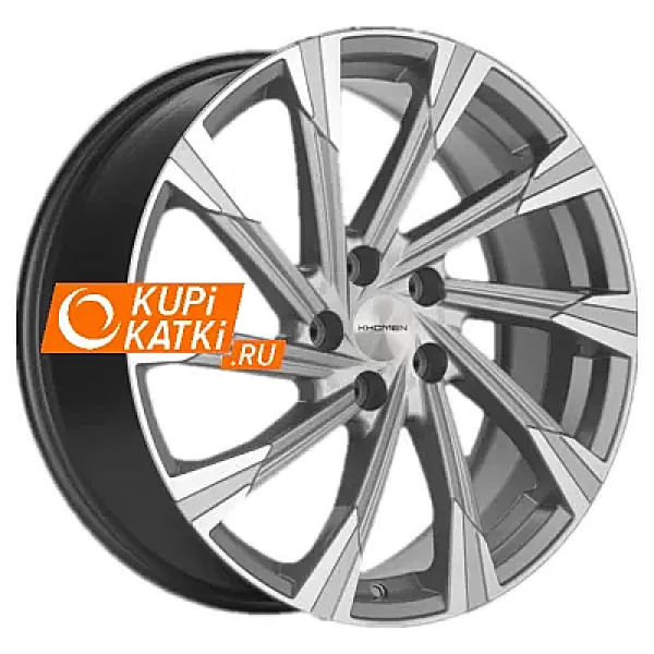 Khomen Wheels KHW1901 7.5x19/5x114.3 D67.1 ET45 Brilliant Silver-FP