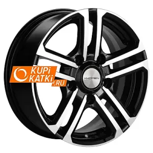 Khomen Wheels KHW1602 6.5x16/5x139.7 D98.5 ET40 Black-FP
