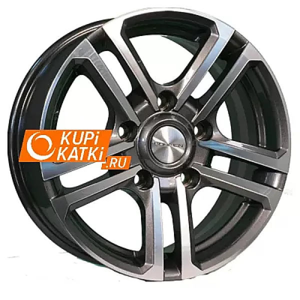 Khomen Wheels KHW1602 6.5x16/5x139.7 D98.5 ET35 Gray-FP