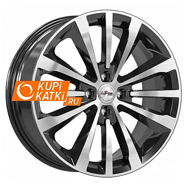 iFree Андерсен 7x17/4x100 D67.1 ET45 Блэк Джек