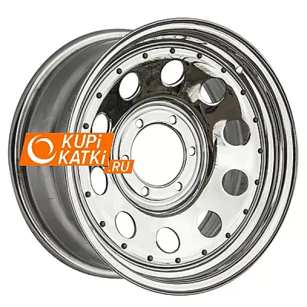 Штампованные 10x15/5x139.7 D110 ET-44 хромированный