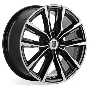 Кик Лацио (КС964) 7.5x17/5x114.3 D66.1 ET40 Алмаз черный