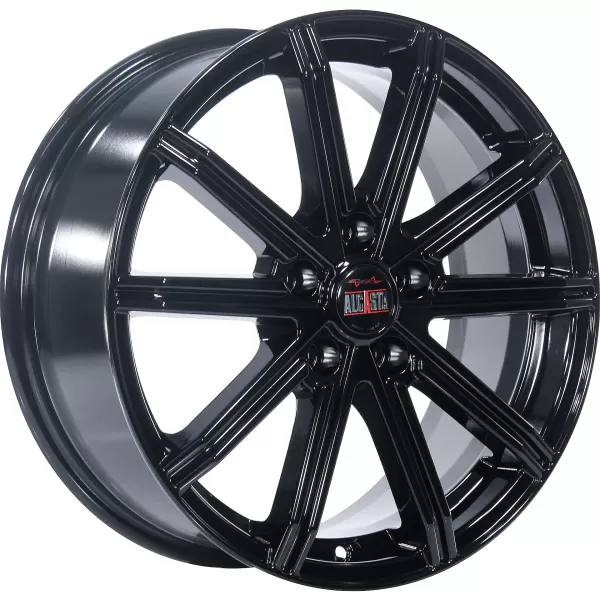 Alcasta M64 7x17/5x114.3 D60.1 ET35 Black