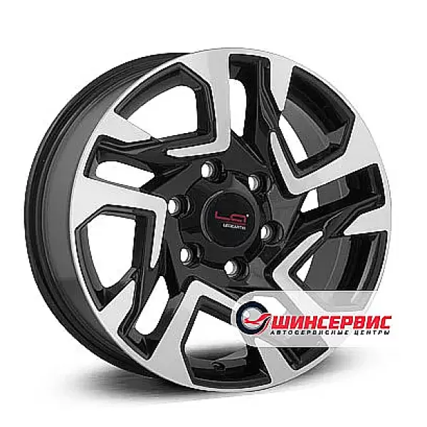 LegeArtis TY566 7.5x18/6x139.7 D106.1 ET25 bkf