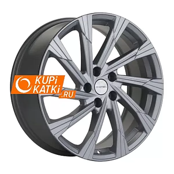 Khomen Wheels KHW1901 7.5x19/5x114.3 D64.1 ET40 Brilliant Silver