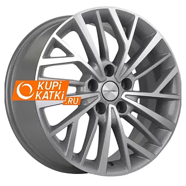 Khomen Wheels KHW1717 7x17/5x114.3 D67.1 ET48.5 F-Silver-FP