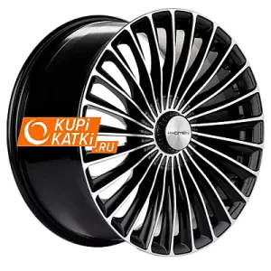 Khomen Wheels KHW2008 Black-FP