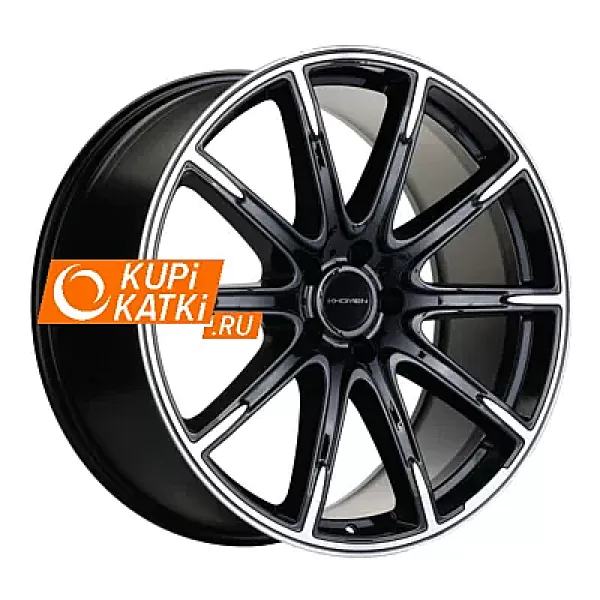 Khomen Wheels KHW2102 10.5x21/5x112 D66.6 ET45 Black-FP