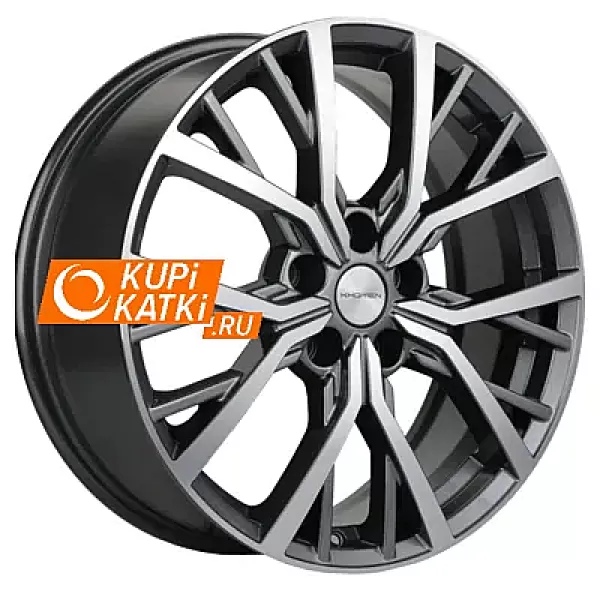 Khomen Wheels KHW1806 7x18/5x114.3 D54.1 ET50 Gray-FP