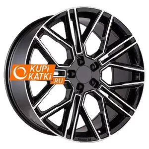 Khomen Wheels KHW2101 9.5x21/5x112 D66.6 ET31 Black-FP
