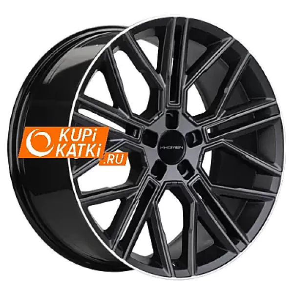 Khomen Wheels KHW2101 9.5x21/5x120 D72.6 ET49 Black matt MR