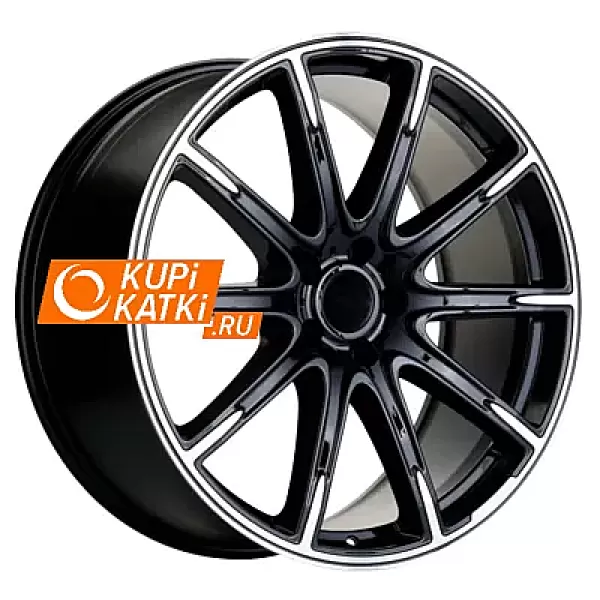 Khomen Wheels ORG1903 8.5x19/5x112 D66.6 ET25 Black-FP