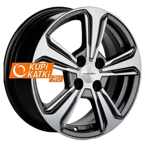 Khomen Wheels KHW1502 G-Silver-FP