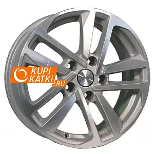 Khomen Wheels KHW1612 Silver-FP