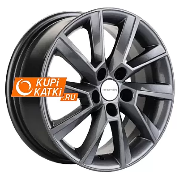Khomen Wheels KHW1507 6x15/5x105 D56.6 ET39 Gray