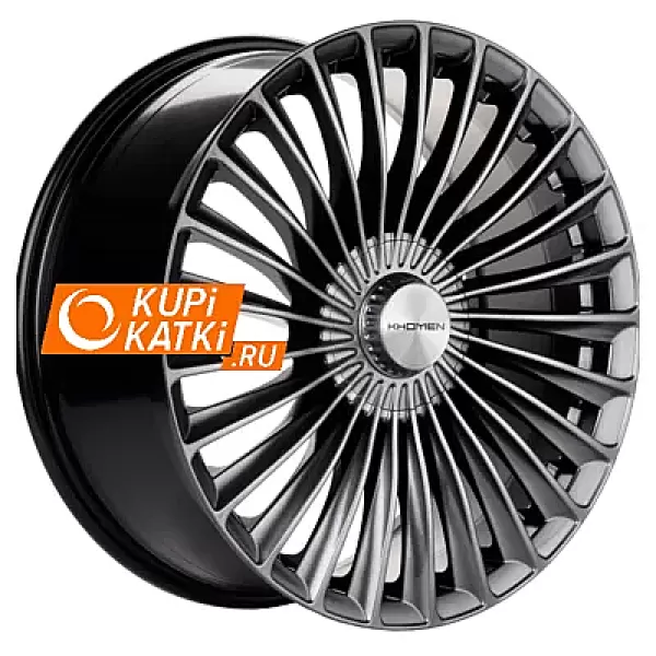Khomen Wheels KHW2008 9.5x20/5x112 D66.6 ET38 Dark Chrome