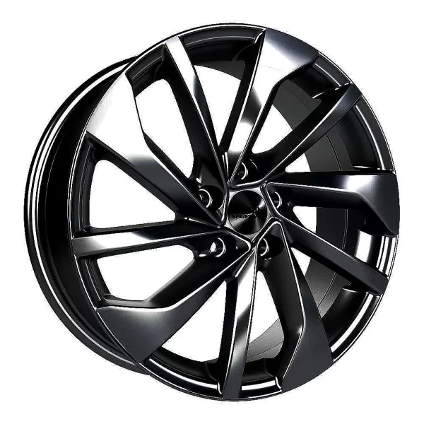 Скад KL-276 7x18/5x114.3 D66.1 ET45 Черный бархат