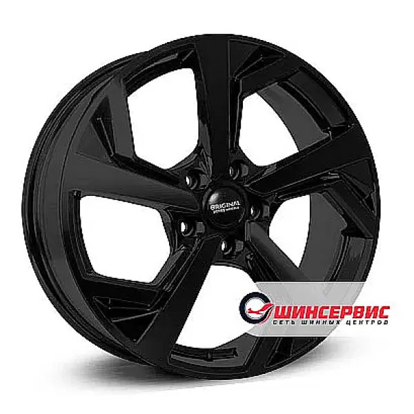 Скад KL-328 7x18/5x114.3 D66.1 ET40 Черный бархат