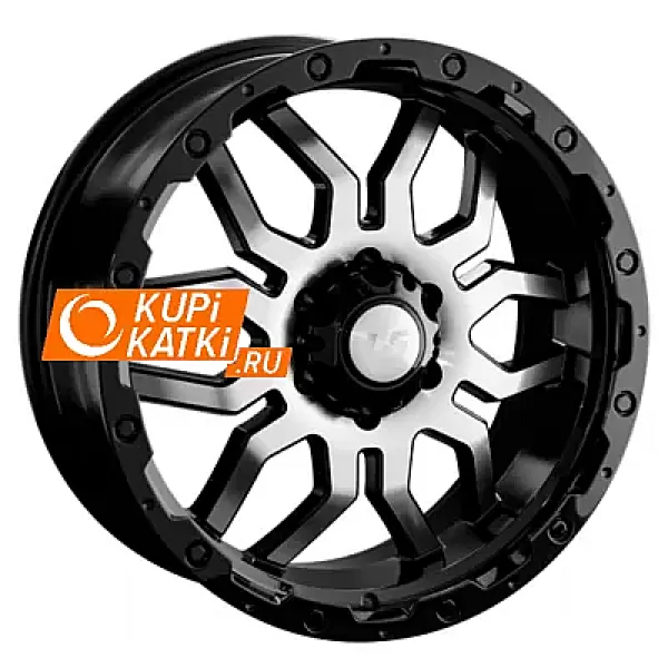 LS 1285 7.5x17/6x139.7 D67.1 ET38 BKF