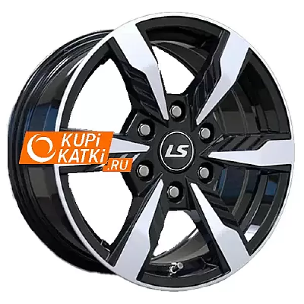 LS 1301 7.5x17/6x139.7 D100.1 ET36 BKF