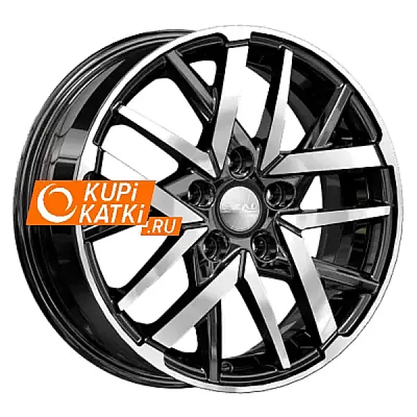 Скад Босфор 6x16/5x112 D57 ET43 Алмаз черный