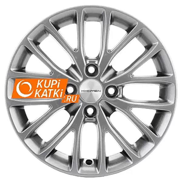 Khomen Wheels KHW1506 6x15/4x100 D60.1 ET50 G-Silver