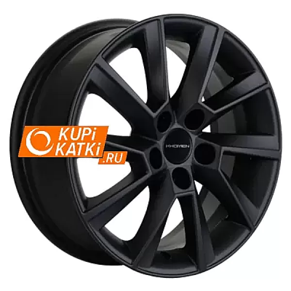 Khomen Wheels KHW1507 6x15/5x105 D56.6 ET39 Black matt