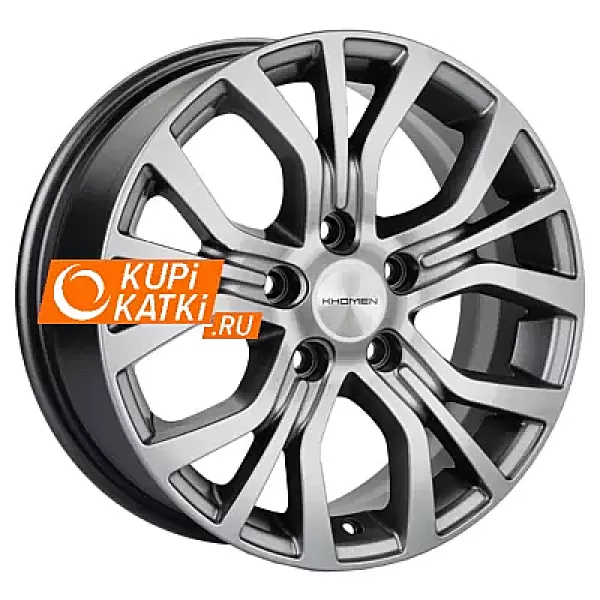 Khomen Wheels KHW1608 6.5x16/5x114.3 D67.1 ET45 G-Silver