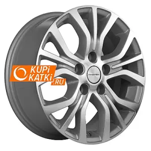 Khomen Wheels KHW1608 F-Silver-FP