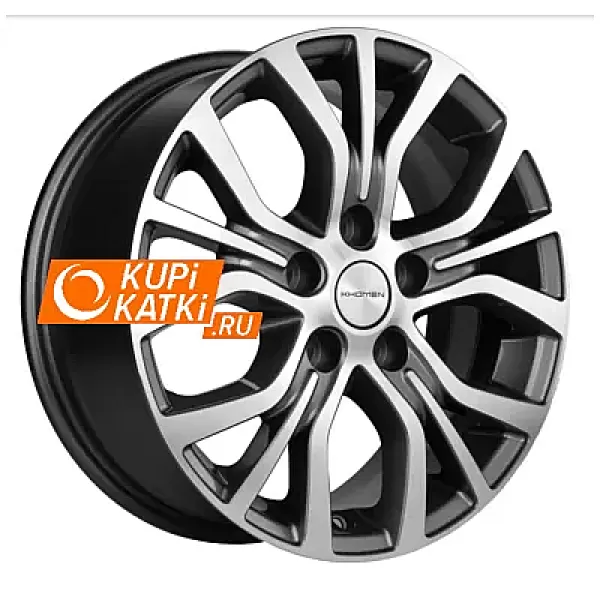 Khomen Wheels KHW1608 6.5x16/5x120 D65.1 ET51 Gray-FP