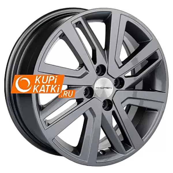 Khomen Wheels KHW1609 6x16/4x100 D60.1 ET41 Gray