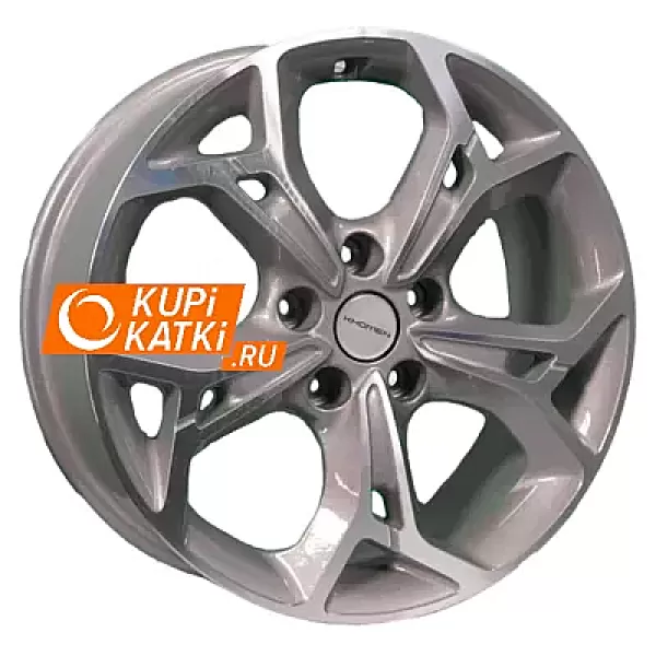 Khomen Wheels KHW1702 7x17/5x114.3 D66.5 ET37 F-Silver-FP
