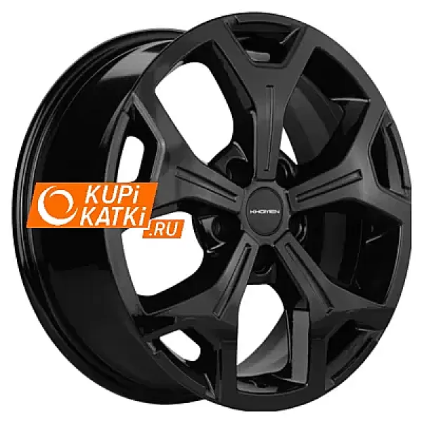 Khomen Wheels KHW1710 6.5x17/5x114.3 D54.1 ET45 Black