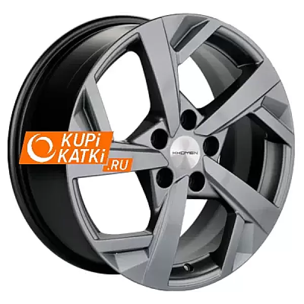 Khomen Wheels KHW1712 7x17/5x112 D57.1 ET43 G-Silver