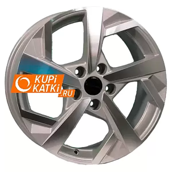 Khomen Wheels KHW1712 7x17/5x114.3 D60.1 ET45 F-Silver-FP