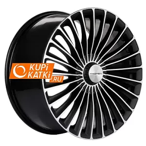 Khomen Wheels KHW2008 Black-FP matt