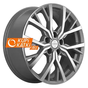Khomen Wheels KHW1806 F-Silver-FP